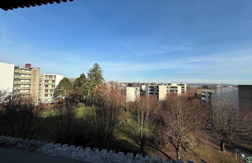 Franconville Apartment | Bright 2-Bedroom Apartment near RER Station with Amenities