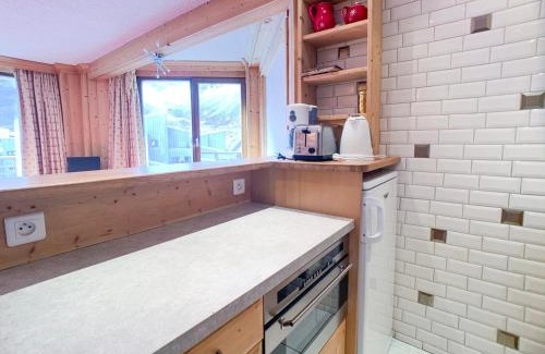 Val Claret Apartment | Bright Apartment Near Slopes and Shops with South Balcony