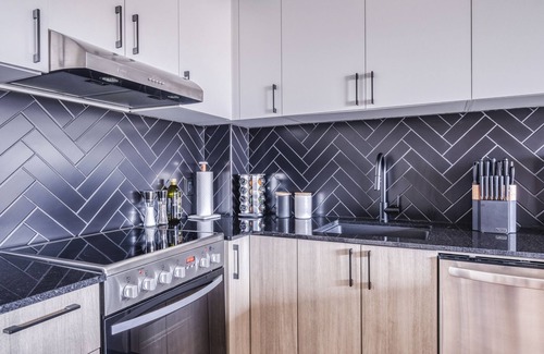 Saint-Roch Apartment | Indulgent DarkLuxury: Rooftop Pool & Pet-Friendly Stay
