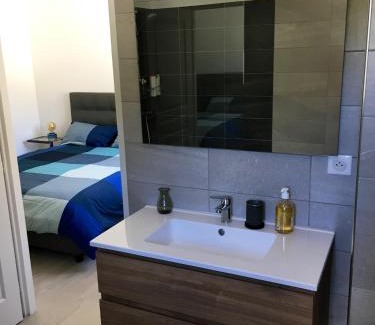 Ville-di-Pietrabugno Apartment | Seaside One-Bedroom Apartment with Terrace in Bastia