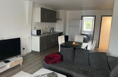 Audincourt Apartment | Modern 2-Bedroom Apartment Near City Center for Families