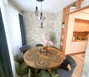 Leukerbad Apartment | Modern Apartment with Mountain Views and Two Terraces