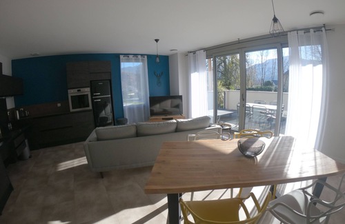 Ayzac-Ost Apartment | Relaxing Appartement Plénitude with Pool & Ocean Views