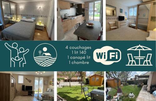 Aurillac Apartment | Beautiful Garden Terrace Apartment in Aurillac - 10/10 Rating