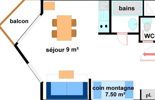 Lanslevillard Apartment | Cozy Apartment for 4 with South-Facing Balcony in Val Cenis