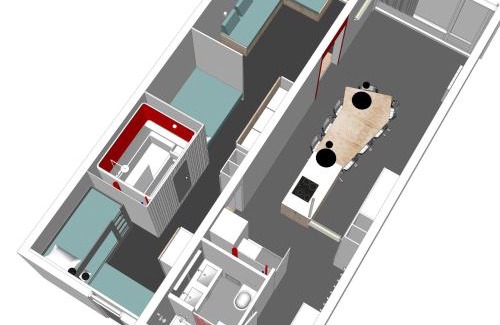 Arc-1800 Apartment | Cozy 3-Bedroom Ski Apartment with Balcony in Arc 1800