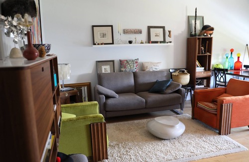 Chantiers Apartment | Recently Updated Apartment Steps from the Castle Center