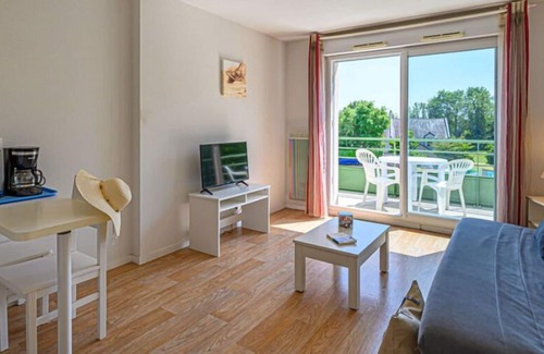 Plescop Condo | Spacious Apartment with Pool Access and Family Amenities