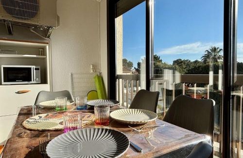 Argeles Plage Apartment | Relaxing Studio Cabin for 4 in Argelès sur Mer