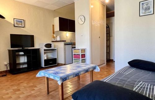 Argeles Plage Apartment | Cozy Beachside Studio with Garage, Pet Friendly in Argelès