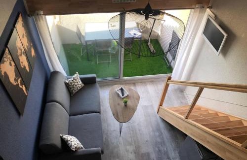 Le Barcares Apartment | Scenic T2 Mezzanine Apartment with Ocean View and Terrace