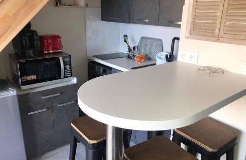 Le Barcares Apartment | Scenic T2 Mezzanine Apartment with Ocean View and Terrace