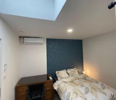 Saint-Priest Apartment | Family-Friendly T3 Apartment with Garden and Veranda