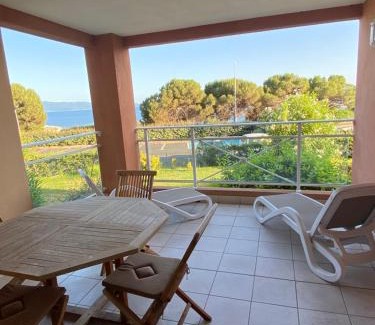 Ajaccio Apartment | Seaside Appartement VAIANA with Pool & Oceanfront Views