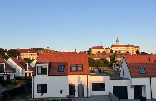 Mikulov Apartment | Apartment Mikulov Gardens A2 with Breathtaking Castle Views