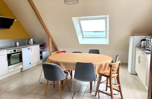 Dinard Apartment | Seaside Apartment with Ocean View & Relaxing Spa Amenities