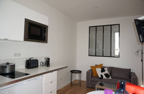 Portbail Apartment | Ocean View Apartment for Two with Pool and Breakfast
