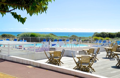 Chateau-d'Olonne Apartment | Waterfront Apartment with Heated Pools & Family Amenities