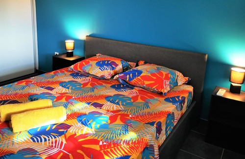 Etang Sale Les Bains Apartment | Appt "leu Bleu" vue sur L'océan Indien - St-leu