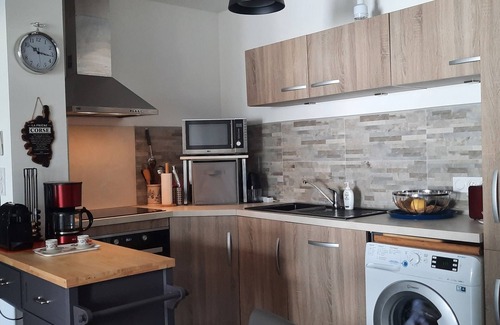 Lucciana Apartment | Modern Apartment with Terrace Near Lido de la Marana Beach
