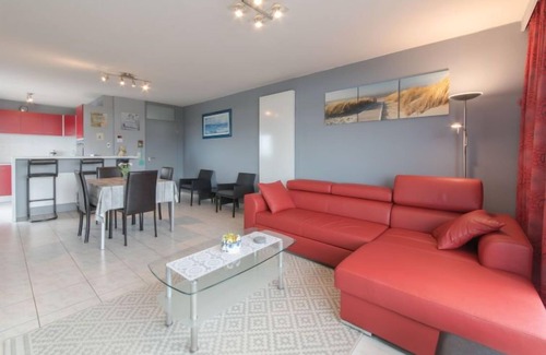 Bredene Apartment | Oceanfront Apt. 403 by Interhome - Rated 9.2/10 with Spa