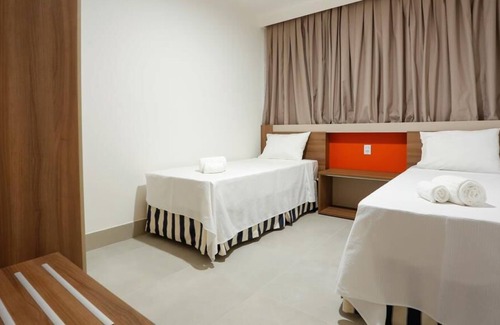 Olimpia Resort | Convenient Apartment Steps from Thermas dos Laranjais