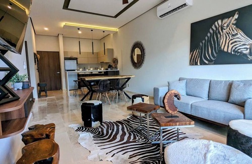 Playa Paraiso Apartment | Apt de lujo, 2 hab, terraza, a pasos del mar