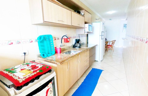 Balneario Paqueta Apartment | Oceanfront Retreat: Balcony, Barbecue & Beach Views