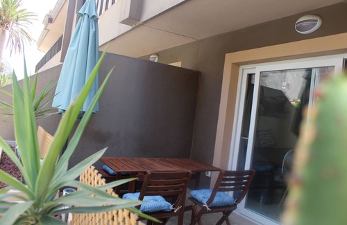 Playa de la Calera Apartment | Beachfront Apt in Playa María with Ocean Views & A/C