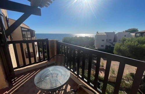 Sausset-les-Pins Apartment | Beachfront Apartment Steps from the Sea in Sausset