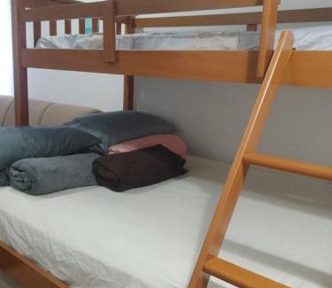 Sao Vicente Apartment | Apt pé na areia vista mar