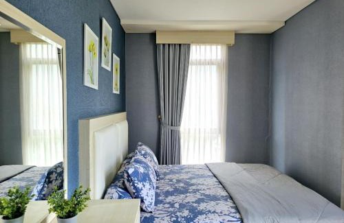 Ragunan Apartment | Relaxing Apt Pejaten Park Biru 2 BR with Pool & Netflix