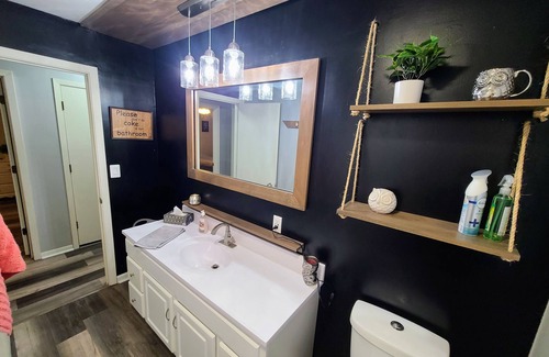 Owatonna House | Perfect Retreat: Pet-Friendly Getaway with Firepit & Kitchen