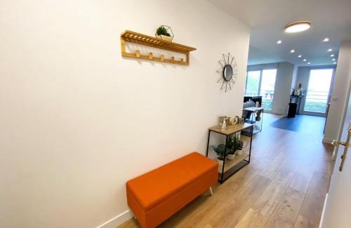 Montevrain Apartment | Convenient Apt Val d'Europe: 10 Min to Disney & Parking