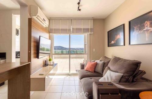Florianopolis Apartment | Scenic Ocean View Apartment in Itacorubi with Pool