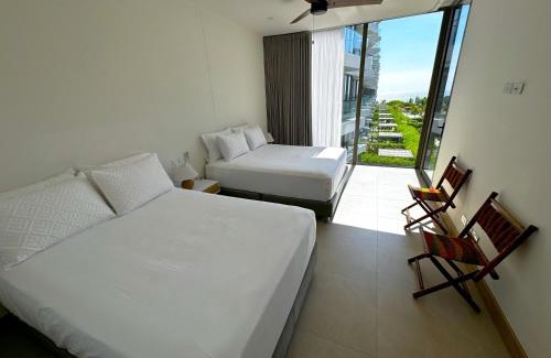 Zona Norte Apartment | Incredible Oceanfront 2-Bedroom Apartment with Pools in Cartagena