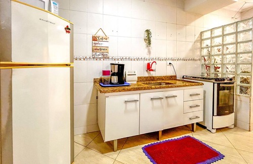Sao Vicente Apartment | Cozy Retreat Steps from Praia do Gonzaguinha/SP