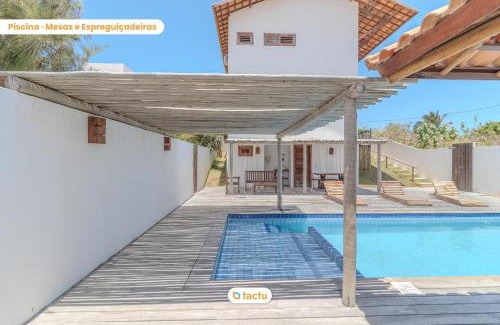 Fortim Villa | Inviting Apartment with Barbecue at Pontal do Maceió Tactu