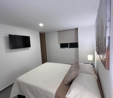 Santa Fe Apartment | Convenient Apartment Near La 10 in Poblado with Pool