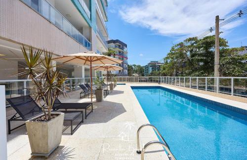 Praia Grande Apartment | Relaxing Retreat with Heated Pool and Sauna Amenities