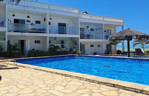 Praia de Jacuma Apartment | Private Sun Deck Retreat with Oceanfront Pool Access
