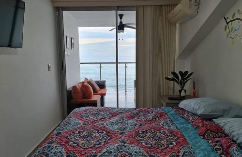 El Palmar Apartment | Oceanfront Retreat: Breathtaking Pacific Views Await