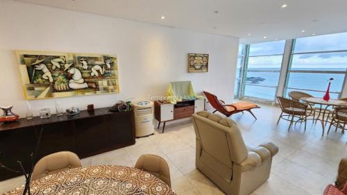 Centro Apartment | Apto frente ao mar 3 qts, andar alto, excelente vista ao mar!