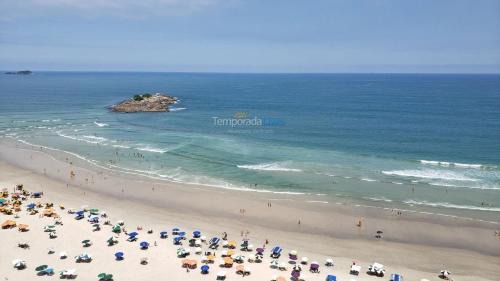 Centro Apartment | Apto frente ao mar 3 qts, andar alto, excelente vista ao mar!