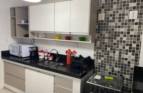 Sao Vicente Apartment | Oceanfront Apto frente Praia Itararé: Pet-Friendly Stay