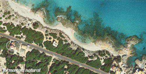 Calo de Sant Agusti Apartment | Oceanfront Apto Mar de Es Caló Steps from the Beach