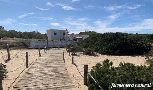Calo de Sant Agusti Apartment | Oceanfront Apto Mar de Es Caló Steps from the Beach