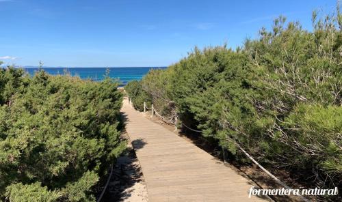 Calo de Sant Agusti Apartment | Oceanfront Apto Mar de Es Caló Steps from the Beach