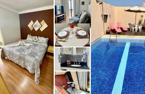Guaratingueta Apartment | Romantic Getaway with Ocean View, Pool & Spa Access
