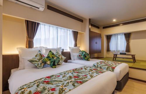 Kadena-cho Hotel | Charming Aqua Resort in Chatan: Rated 9/10 & Family Friendly